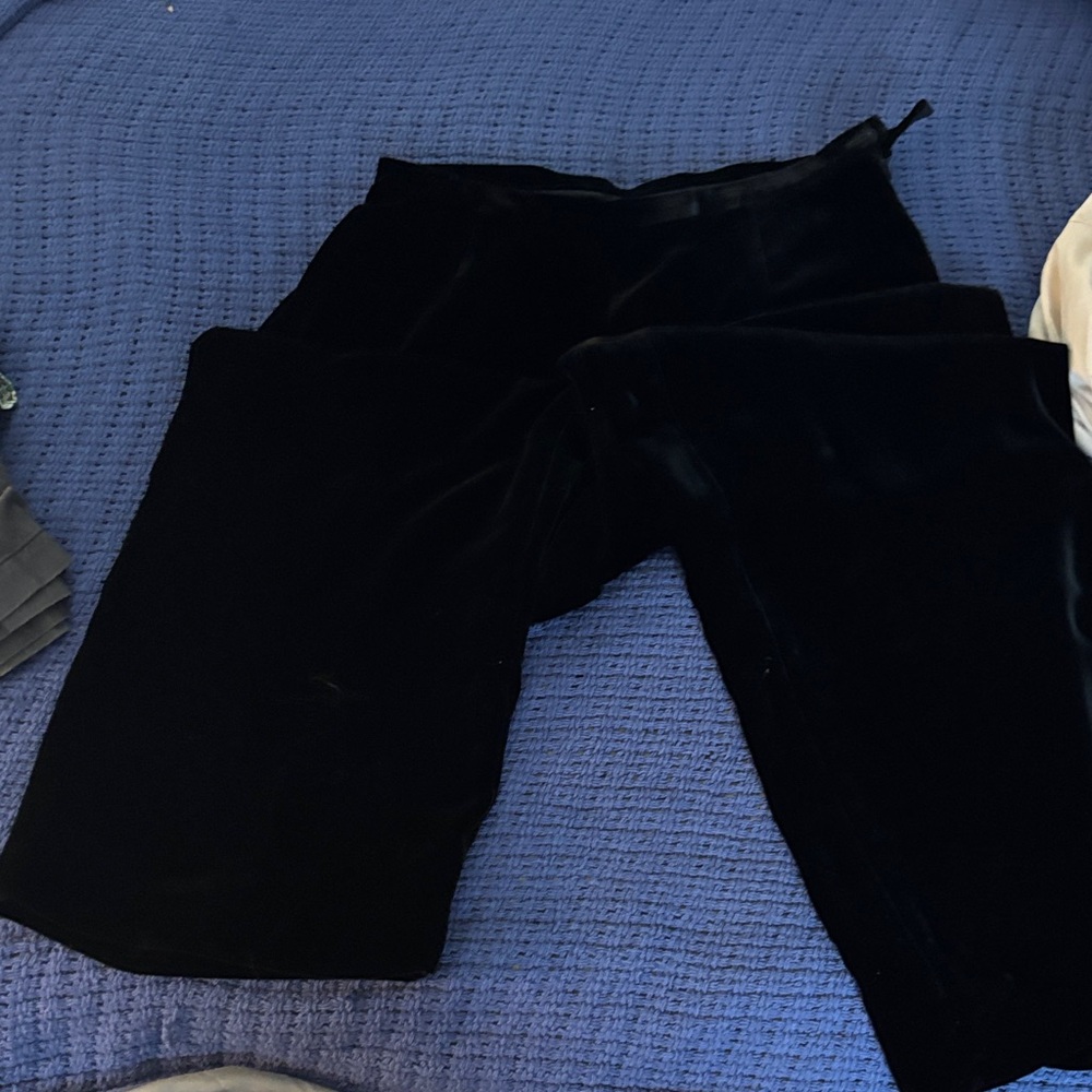 Ann Taylor Women’s Black Velvet Pants